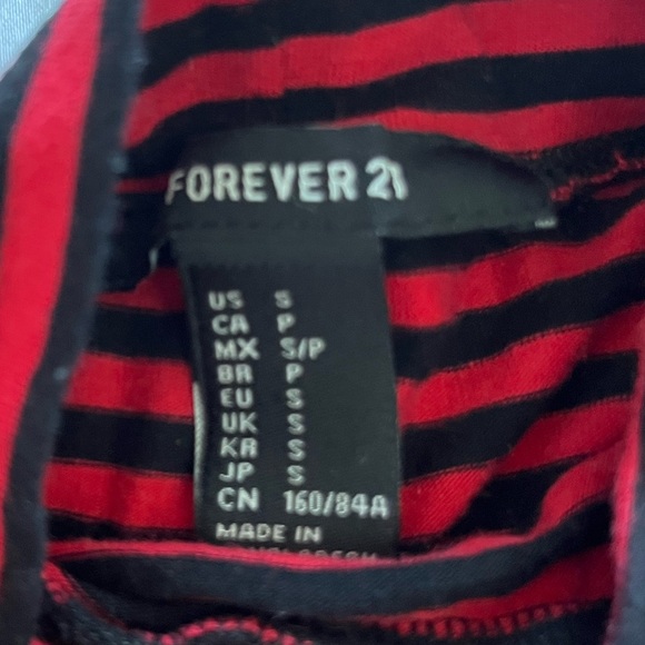 Long sleep striped crop turtle neck - Picture 4 of 6